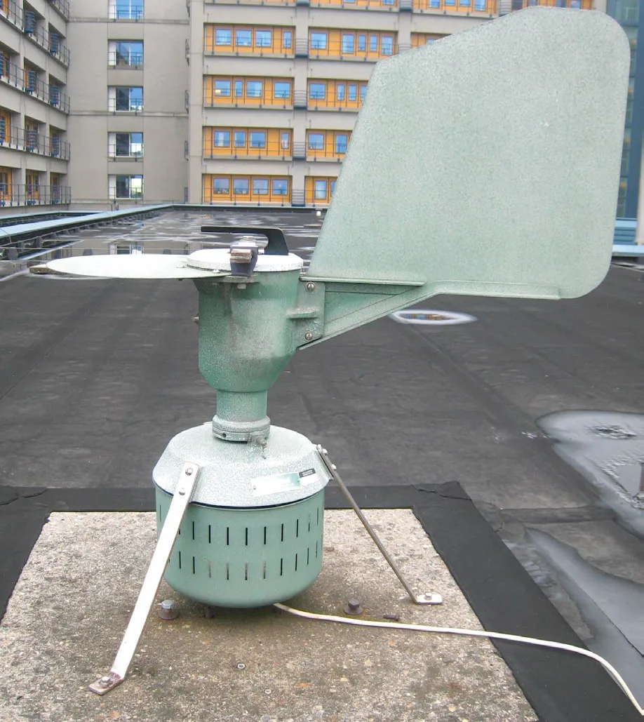 Figure 6: A pollen sampler on the roof of the Leiden University Medical Centre.